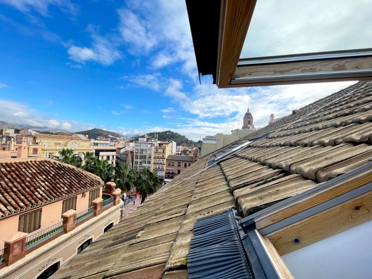 Atico En Plaza De La Constitucion 3 Bedrooms Malaga Luaran gambar